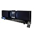 H&B - IP55i - Station d'accueil pour iPod / iPhone - Radio R�veil - Ecran LCD - 35 W - NOIR