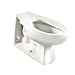 American Standard 2531.016.020 Neolo Elongated Flush Valve Toilet Bowl with Back Spud and Integral seat, White