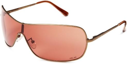 VedaloHD Lucca 8027 Shield Sunglasses,Bronze,70 mm