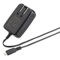 BlackBerry Folding Blade Micro Charger for BlackBerry 8900, Storm 9530, Tour 9630 (Black)