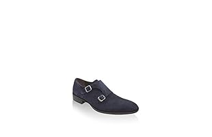 Ortiz & Reed Zapatos Monkstrap Stanley (Azul Marino)