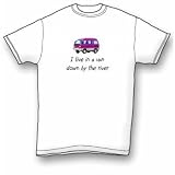 I Live In A Van Down By the River T-Shirt Standard Cotton