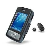 HTC Cingular 8125 Black Aluminum Metal Hard Case with Belt Clip