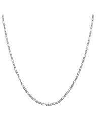 Sterling Silver 1.7-mm 3+1 Figaro Chain