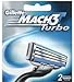 Gillétte Mach 3 Turbo Razor Refill Cartridges 10-Count (Made In Germany)