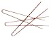 Lady Jayne Hair Accessories 30 Straight Hairpins 7.5C