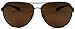 In Style Eyes® C Moore Polarized Aviator Nearly Invisible Line Bifocal Sunglasses