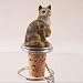Brown Tabby Cat Bottle Stopper