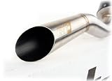 Jardine GP1 Black Aluminum Slip On Exhaust Pipe Suzuki GSX-R600 / GSX-R750 06 07