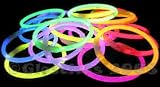 500 glow in the dark glow stick bracelets, Mega Pack