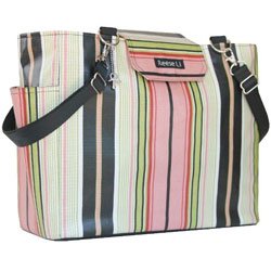 Slate Stripe Lexington Tote Reese Li