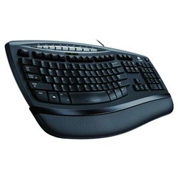 Logitech Comfort Wave 450 - Keyboard - USB - ergonomic by Logitech
