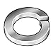 1-3/8" x 2.301" OD Steel Zinc Plated Finish Heavy Duty Split Lock Washers, 10 pk.
