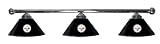 Pittsburgh Steelers Pool Table Light - Chrome Bar