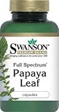 Full Spectrum Papaya Leaf 400 mg 60 Caps
