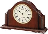 Seiko Mantel Chime with Pendulum Brown Wooden Case #QXJ015BLH