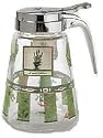 Pfaltzgraff Naturewood Glass Syrup Dispenser