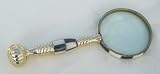 Stylish art Nouveau style magnifying Glass