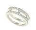 Ladies 6mm Pave and Bezel Set Diamond Band Diamond .48cttw