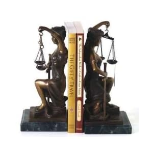 Bey Berk Lady Justice Bookends