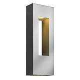 Hinkley Atlantis Titanium Two Light Outdoor Light