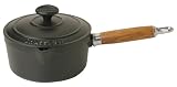 CHASSEUR ソースパン 18cm ブラック CH30482BKの画像