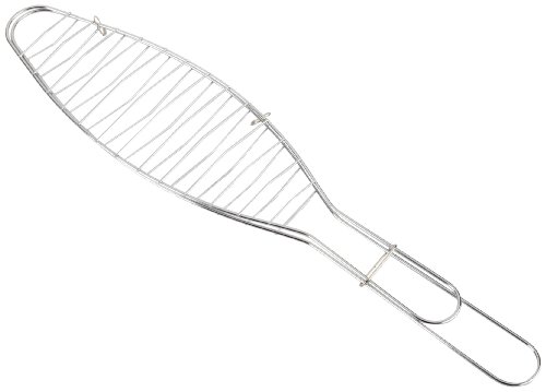 Landmann 0177 4 Grilles à Poisson de Barbecue Métallique 52 x 11,5 x 4 cm
