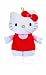 fashy 6637 - Wärmflasche 0,8 l mit Kuschelbezug Hello Kitty