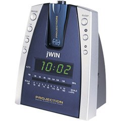 jWIN JL707 Projection Alarm Clock Radio