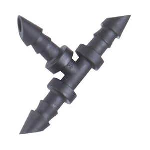 Raindrip 307025B Barb Tees, 1 4 by Raindrip