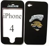 Licensed Jacksonville Jaguars football logo Apple iPhone 4 4g Faceplate Hard Cell Protector Case Housing Cover Snap On NEW !!