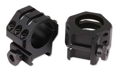 Weaver 1-Inch Six Hole (Matte Black)