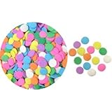 Edible Confetti Sprinkles Cake Cookie Cupcake Quins Pastel Sequin 8 Ounces