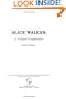 Alice Walker: A Critical Companion (Critical Companions to Popular Contemporary Writers)