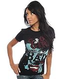 Triple 5 Soul - Triple 5 Soul The Good Bad Girl U-Neck,T-shirts for Women (555 Soul)