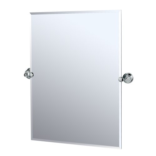 Gatco 4329S Tiara Rectangular Wall Mirror, Chrome
