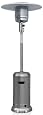 Garden Sun GS4400SS Floor Standing 44,000 BTU Propane Powered Patio Heater With Push Button Ignition, Stainless Steel