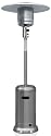 Garden Sun GS4400SS Floor Standing 44,000 BTU Propane Powered Patio Heater With Push Button Ignition, Stainless Steel