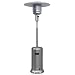 Garden Sun GS4400SS Floor Standing 44,000 BTU Propane Powered Patio Heater With Push Button Ignition, Stainless Steel