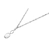FOSSIL Damencollier Edelstahl 45 cm JF84852040