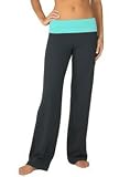 Relaxed Fit Fold-Over Waistband Yoga Pant