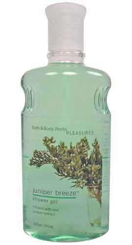 Bath & Body Works Pleasures Juniper Breeze Shower Gel 10 oz