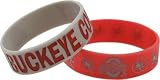 Ohio State Buckeyes PHAT Bulk Bandz Bracelet 2-Pack
