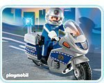 Childrens Toyshop  Spielwaren : Playmobil 4261 - Motorradpolizist