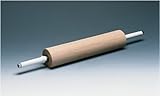 IMAGE OF Wooden Rolling Pin Handles with Gear Size: L 17 3/4