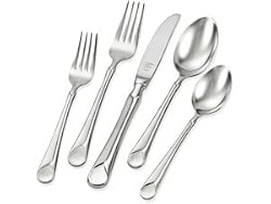 J.A. Henckels International Provence 45-Piece Stainless-Steel Flatware Set, Service for 8