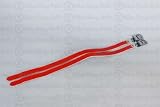 Sunlite Leather Toe Straps - Red