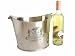 Etched Wine Cooler -Nickel
