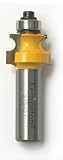 Kempston 319421 Edge Beading Bit, 1/2-Inch Shank, 7/8-Inch Cutting Diameter, 9/16-Inch Cutting Length, 1/8-Inch Radius