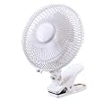 DRAPER 6" 230V 2 SPEED CLIP ON DESK FAN WITH PLUG